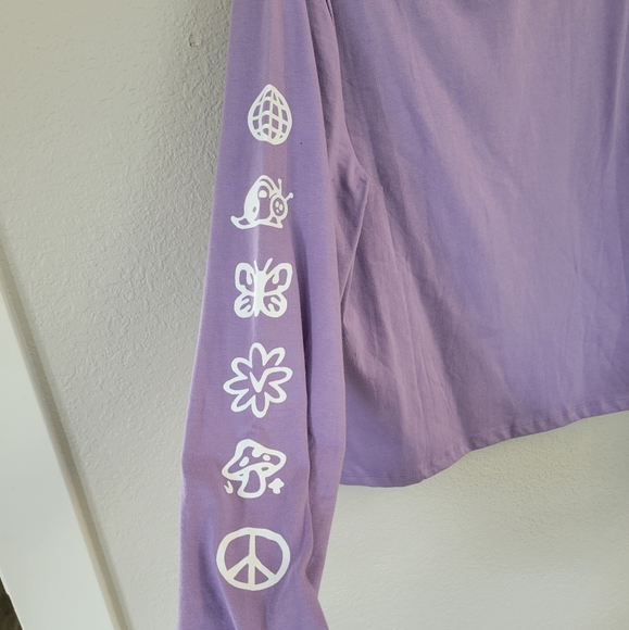 Vans L XL Purple Long Sleeve T-shirt.  Large. NWOT - Picture 3 of 6